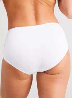 White Midi Knickers 5 Pack 10
